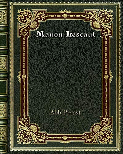 Imagen de archivo de Manon Lescaut a la venta por Revaluation Books