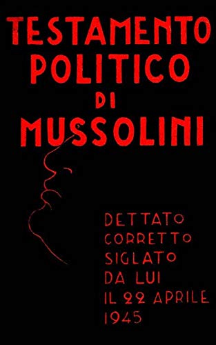 9780368972980: Testamento politico di Mussolini