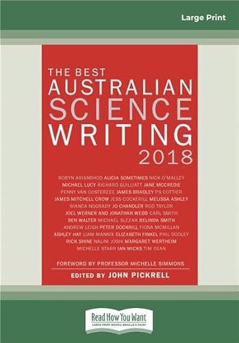 9780369300256: The Best Australian Science Writing 2018: (Large Print 16pt)