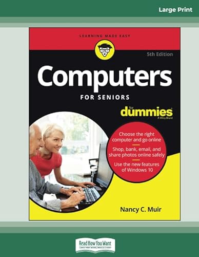 Stock image for Computers For Seniors For Dummies, 5th Edition: [Large Print 16 pt] for sale by Revaluation Books