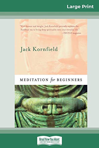 Imagen de archivo de Meditation For Beginners (16pt Large Print Edition) a la venta por GF Books, Inc.