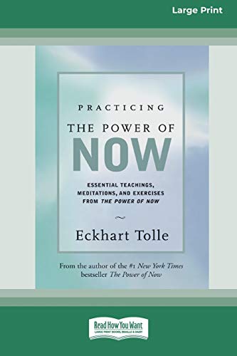 9780369304254: Practicing the Power of Now: Essential Teachings, Meditations, And Exercises From the Power of Now (16pt Large Print Edition)