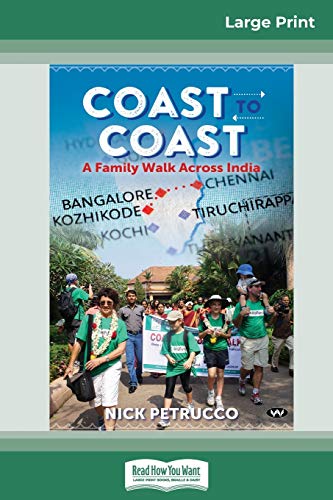 9780369309952: Coast to Coast: A family walk across India (16pt Large Print Edition)