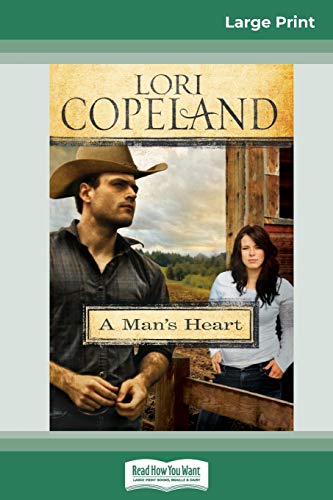 Stock image for A Man's Heart (16pt Large Print Edition) for sale by California Books