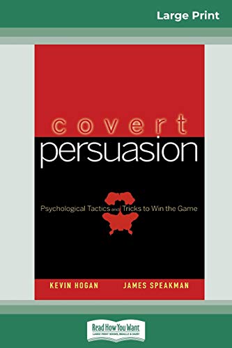 Stock image for Covert Persuasion (16pt Large Print Edition) for sale by Lucky's Textbooks