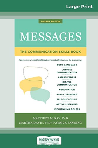 Stock image for Messages: The Communications Skills Book (16pt Large Print Edition) for sale by California Books