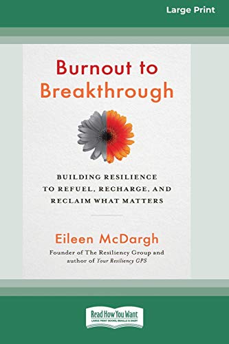 Stock image for Burnout to Breakthrough: Building Resilience to Refuel, Recharge, and Reclaim What Matters (16pt Large Print Edition) for sale by Lucky's Textbooks