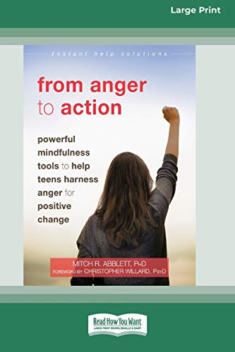 Imagen de archivo de From Anger to Action: Powerful Mindfulness Tools to Help Teens Harness Anger for Positive Change (16pt Large Print Edition) a la venta por Book Deals