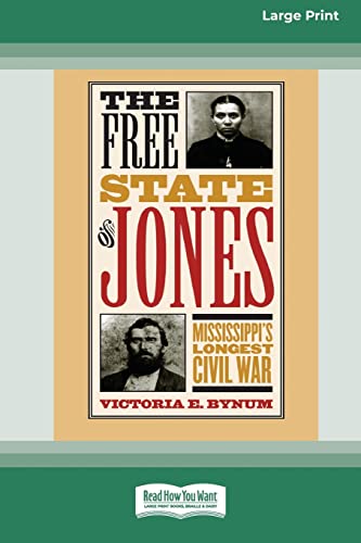 Imagen de archivo de The Free State of Jones [Standard Large Print 16 Pt Edition] a la venta por Lucky's Textbooks