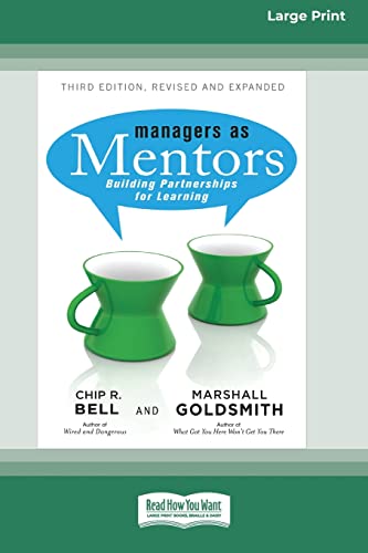 Immagine dell'editore per Managers as Mentors: Building Partnerships for Learning (16pt Large Print Edition) venduto da Ria Christie Collections