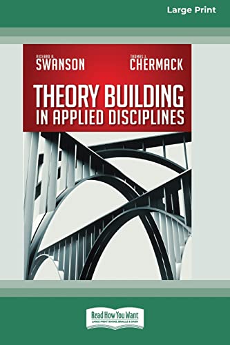 Stock image for Theory Building in Applied Disciplines (16pt Large Print Edition) for sale by Chiron Media