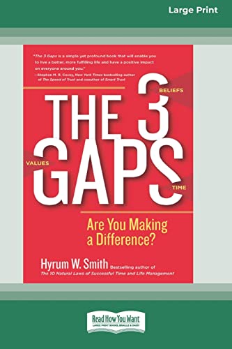 Stock image for The 3 Gaps: Are You Making a Difference? [16 Pt Large Print Edition] for sale by Chiron Media