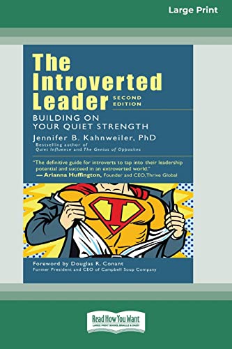 Imagen de archivo de The Introverted Leader: Building on Your Quiet Strength [16 Pt Large Print Edition] a la venta por Lucky's Textbooks