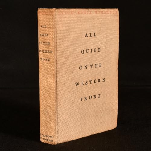 9780370000763: All Quiet on the Western Front