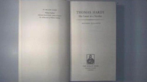 Stock image for Thomas Hardy: his career as a novelist for sale by GF Books, Inc.