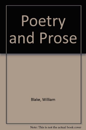 William Blake: Complete Poetry and Prose (9780370005058) by Keynes, Geoffrey