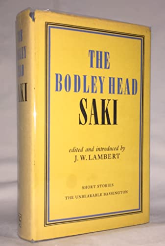 Stock image for The Bodley Head Saki for sale by Bookmans