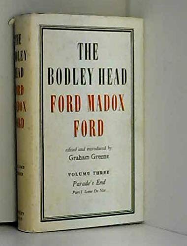 FORD MADOX FORD VOL 3 (9780370005584) by Ford, Ford Madox