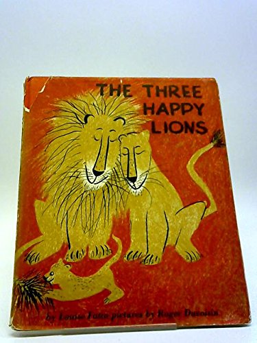 Imagen de archivo de The Three Happy Lions a la venta por dsmbooks
