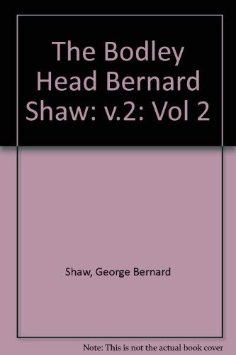 Bodley Head Volume 2 (9780370013619) by Shaw, Bernard; Lauren