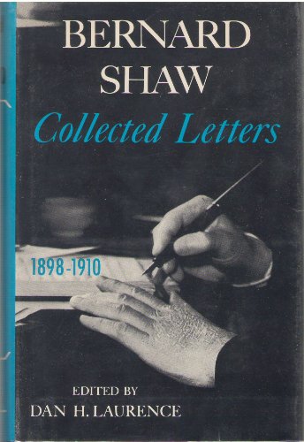 Beispielbild fr Bernard Shaw Collected Letters Vol. 2 : 1898-1910 zum Verkauf von Better World Books