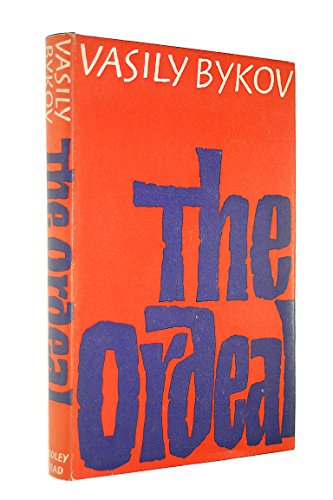 9780370014678: The ordeal