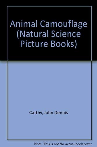 9780370015620: Animal Camouflage (Natural Science Picture Books)