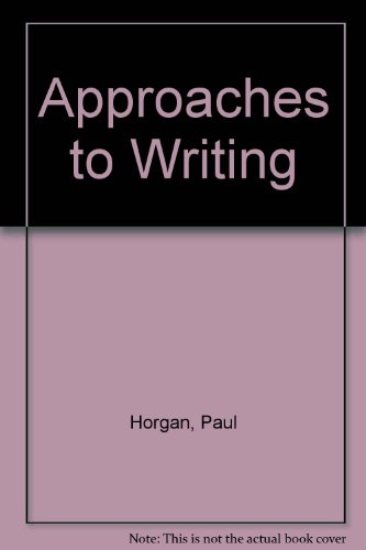 Stock image for Approaches to Writing for sale by R Bookmark