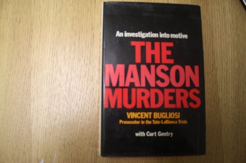 9780370103556: The Manson Murders
