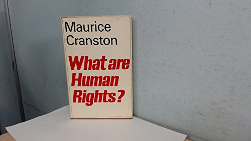 Beispielbild fr What are human rights? zum Verkauf von Books From California