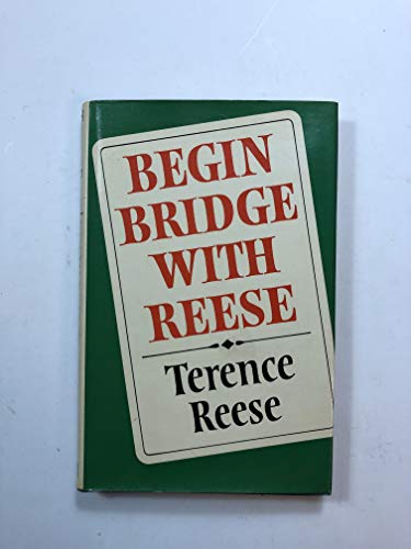 Beispielbild fr Begin Bridge with Reese zum Verkauf von WorldofBooks