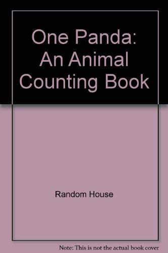 One Panda: An Animal Counting Book - Youngs, Betty
