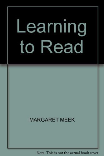 Beispielbild fr Learning to Read zum Verkauf von WorldofBooks