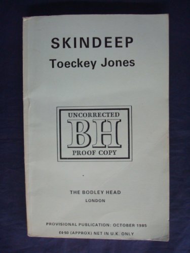 9780370305073: Skindeep (Bodley Head Paperback Originals)