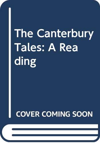 Imagen de archivo de The Canterbury Tales, a Reading a la venta por Wonder Book