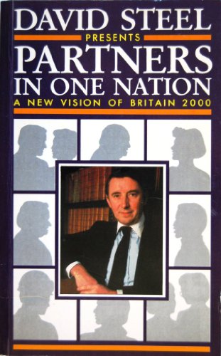 Imagen de archivo de Partners in One Nation: A New Vision of Britain 2000 a la venta por RIVERLEE BOOKS