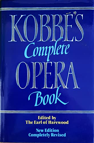 KOBBES COMPLETE OPERA BOOK (9780370310176) by The Earl Of Harewood