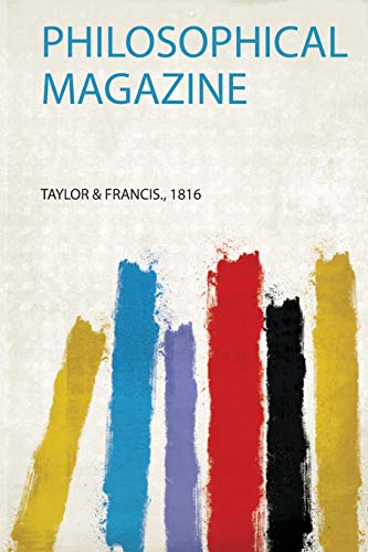 Beispielbild fr Philosophical Magazine zum Verkauf von Buchpark