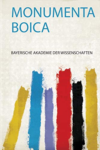 Beispielbild fr Monumenta Boica zum Verkauf von Buchpark