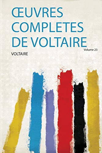 Stock image for  uvres Completes De Voltaire for sale by THE SAINT BOOKSTORE
