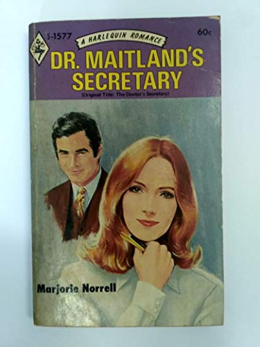 9780373015771: Dr. Maitland's Secretary