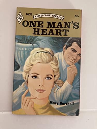 Stock image for One Man's Heart (A Harlequin Romance, 1632) for sale by ThriftBooks-Atlanta
