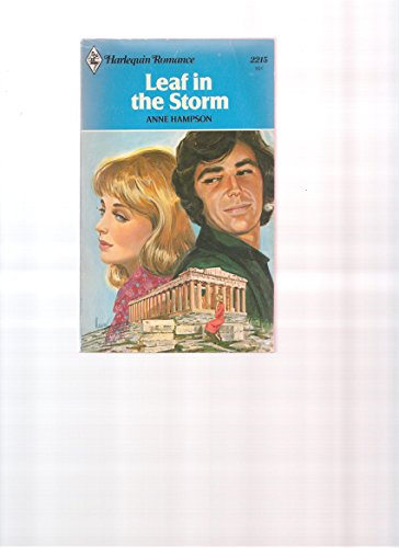 Imagen de archivo de Leaf in the Storm (Harlequin Romances, 2215) a la venta por Jenson Books Inc
