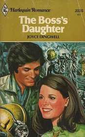 Beispielbild fr The Boss`s Daughter (A Harlequin Romance, 2225) zum Verkauf von Better World Books