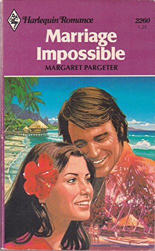 Imagen de archivo de Marriage Impossible (Harlequin Romance, a la venta por ThriftBooks-Phoenix