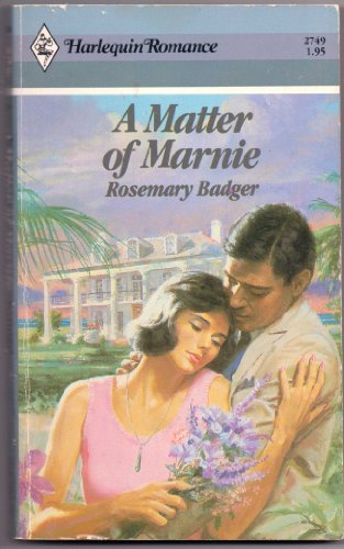 Beispielbild fr Matter Of Marnie zum Verkauf von ThriftBooks-Dallas