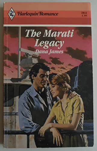 Imagen de archivo de The Marati Legacy (Harlequin Romance) a la venta por The Yard Sale Store