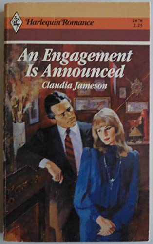 9780373028788: An Engagement Is Announced (Harlequin Romance)