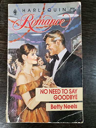Stock image for No Need to Say Goodbye for sale by Better World Books