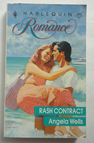 Beispielbild fr Rash Contract (Harlequin Romance, No 3054) zum Verkauf von BookHolders